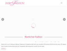 Tablet Screenshot of fairfashion.it